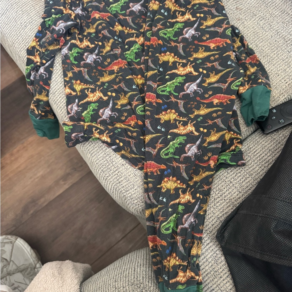 Dinosaur Print Baby Onesie